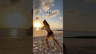 Resistance band leg workout for women womenworkout legworkout bandworkout [upl. by Male]