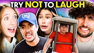 Try Not To Laugh  TikTok Comedians Jessvalortiz Durafest2 Tiffany Chen  React [upl. by Sawtelle]