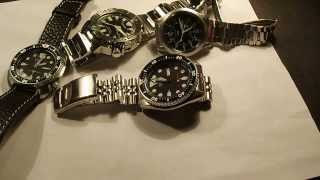 Seiko 6309 7040 vs SKX007 vs SKX779 Monster [upl. by Ieppet]