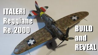 172 Italeri Reggiane Re2000 Falco  Heja I  build and reveal [upl. by Grevera]