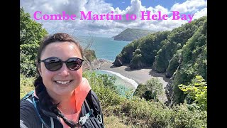 Whelmed Combe Martin to Hele Bay hiking the SWCP [upl. by Eiffe244]