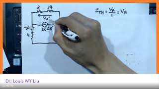 Thevenin Analysis on Circuits with Dependent Sources [upl. by Ramey]