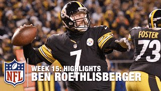 Ben Roethlisberger Highlights Week 15  Broncos vs Steelers  NFL [upl. by Atsyrk]