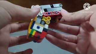 lego mini shell ejecting pistol by tyccclego gun T [upl. by Ekalb]