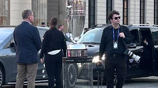 Laver Cup Stars 🤩 in Berlin lavercup berlin brandenburgertor tennis alexanderzverev [upl. by Adnylem]