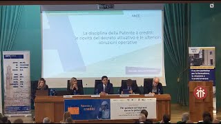 La patente a crediti uno strumento di sicurezza nei cantieri  Convegno completo [upl. by Katsuyama295]