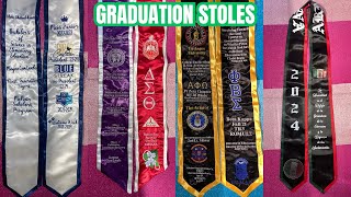 Lets Make Custom Graduation Stoles  Zis Crafts amp Tutorials [upl. by Assennej]