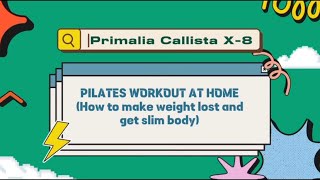 PILATES WORKOUT AT HOME 🏃🏻‍♀️ [upl. by Faydra]