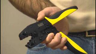 Klein Tools Ratcheting Crimper [upl. by Ozan]