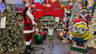 2024 Home Depot Christmas Walkthrough Inflatables props amp more [upl. by Einwahs502]