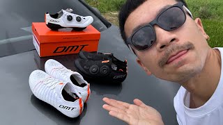 一次嘴三雙DMT卡鞋：SH10  KR0  KRSL 李4瘋單車 cyclingshoes 公路車 [upl. by Wheaton]