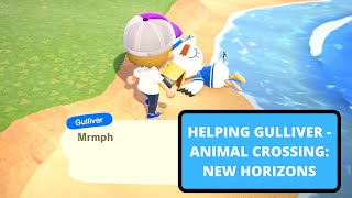 How To Help Gulliver Find Communicator Parts  Animal Crossing New Horizons [upl. by Jefferey133]