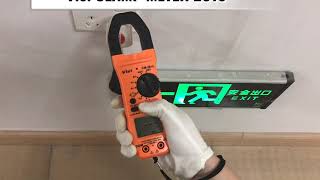 Vici CM 2016 digital clamp meter video 16 Sep 2020 [upl. by Tobe]