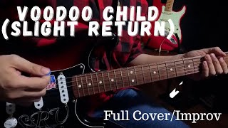 Voodoo Child Slight Return  Jimi HendrixSRV Full CoverImprov [upl. by Gisella]