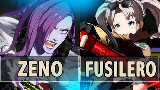 GBVSR🔥Zeno Beelzebub Vs Fusilero Zeta Crimson Bomber🔥 High Level Gameplay [upl. by Kcinimod]