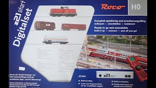 Roco Startset 51322 ÖBB Güterzug Test und Unboxing Modelleisenbahn H0 Z21 Digital mit Multimaus [upl. by Barnet]