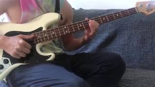 crazy fast slap bass solo Davie504 cover [upl. by Melba]