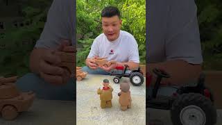 DIY How to make polymer clay miniature Village House Washroom Set Kitchen Set Tree Charpai 1442 [upl. by Okomom526]