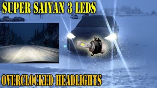 75w LED HEADLIGHTS are INSANE [upl. by Gudrin]