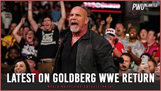 Latest Update On Bill Goldberg Returning To WWE [upl. by Pasol488]