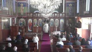 Sts Gerasimos and Artemios Matins and D Liturgy [upl. by Kalk108]