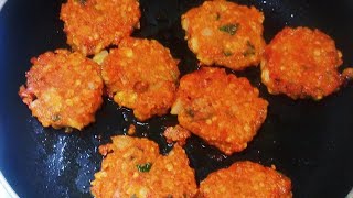 মসুর ডালের বড়া। Musur daler bora recipe [upl. by Xino]