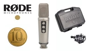 RØDE NT2000 UNBOXING [upl. by Yentuoc]