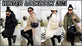 ЗИМНИЙ ЛУКБУК 20212022НampМ ПРИМЕРКА55 КАПСУЛА WINTER LOOKBOOK 2021 CASUAL WINTER OUTFITS 😍🎅 [upl. by Suzi]