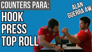 Lucha de Brazos Pulsos Como contrarrestar Top Roll Hook y Press [upl. by Aubry945]