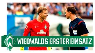 Felix Wiedwald Debüt für Werder Bremen I Hansa Rostock  Werder Bremen 11 [upl. by Shiroma]