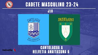 CM  LIGA  2ª FASE  J10  Cantolagua A vs Helvetia Anaitasuna A 20232024 [upl. by Aicirtak]