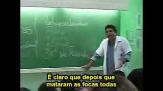 Batalha das Toninhas legendado  professor Carlão [upl. by Nnylhsa221]