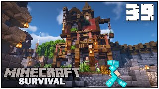 THE NITWIT VILLAGER HOUSE ► Episode 39 ► Minecraft 115 Survival Lets Play [upl. by Nani]