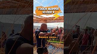 ⚡ 10000V Tough Mudder obstacle 💀 [upl. by Gati]