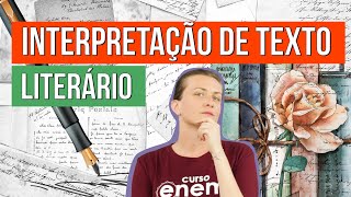 INTERPRETAÇÃO DE TEXTOS LITERÁRIOS NO ENEM Professora Camila Brambilla [upl. by Goer]