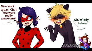 【Miraculous Ladybug Comic Dubs】Love Confessions Puns and Reveals [upl. by Francklyn]