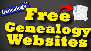 Top Free Websites for Family History amp Genealogy Research [upl. by Theurer]