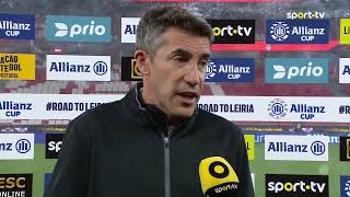 Bruno Lage quotObjetivo cumpridoquot [upl. by Weitman]