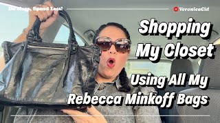 Using All My RebeccaMinkoff Bags  Shopping My Closet Day 4 [upl. by Song]