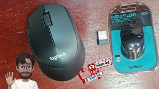 Logitech M330 Silent Plus Mouse Unboxing [upl. by Ahsiei372]