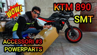 KTM 890 SMT  ACCESSORI E MODIFICHE 3  KTM POWERPARTS  DIY  4K  🇮🇹 [upl. by Pamella448]