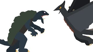 Gamera heisei vs gyaos Showa [upl. by Tina991]