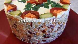 SALATA DE BOEUF reteta de casa romaneasca [upl. by Madox230]