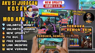 Aku Si Juragan Kosan 🔥 Mod Apk V 1111 Unlimited Money  New Skins  Fix Bug amp Unlock All skins [upl. by Fabriane]