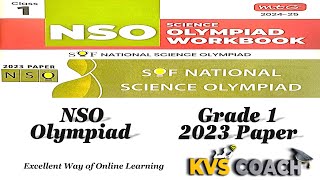 class 1  SOF  NSO  National Science Olympiads  2023 Paper  Previous Year Paper olympiad [upl. by Kane192]