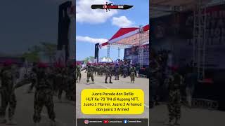 Marinir Juara 1 Parade dan Defile HUT TNI [upl. by Anileuqcaj]