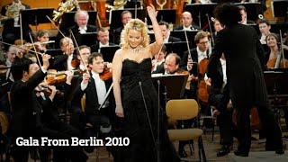 Gustavo Dudamel ampElīna Garanča quotgala 2010 Berlinquot extrait [upl. by Anaiad]