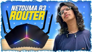 NetDuma R3  A Powerful Gaming Router Unboxing  Review  Vlog [upl. by Brion161]