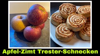 Apfelschnecken mit Zimt und Blätterteig  Apfel Trester Rezept  Selbstversorgung Äpfel [upl. by Jahdal292]