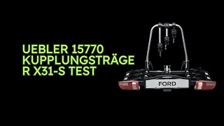 Uebler 15770 Kupplungsträger x31s Test [upl. by Esital]